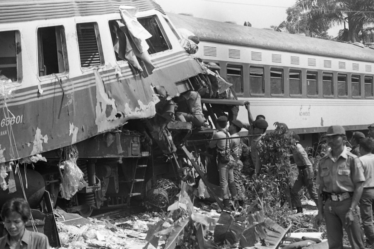 Mengenang Tragedi Bintaro 1 Pada Tahun 1987